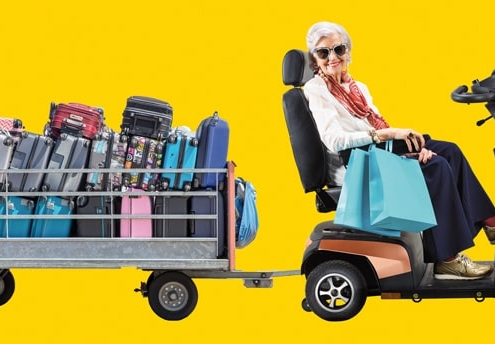 Elektromobile probefahren im Sanitaetshaus rahm