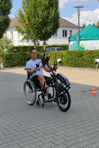 rehacampus Sommerfest Test Handbike