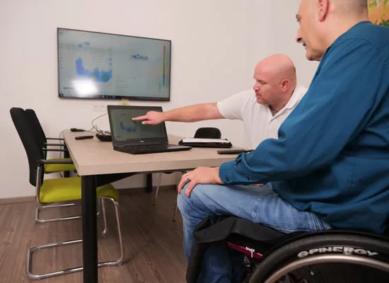 Digitale Sitzdruckmessung bei rahm